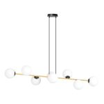 Emibig Suspension Luminaire Gravity Acier Noir | Convient pour 8x E14 - Max 10W
