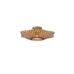 Good&Mojo Plafonnier Madura Bambou Brun S | Convient pour 1x E27 