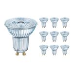 Lot 10x Osram Performance Spot LED Réflecteur GU10 PAR16 4.5W 350lm 36D - 940 Blanc Froid | Meilleur Rendu Des Couleurs - Dimmable - Équivalent 50W