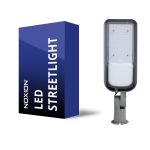 Noxion Éclairage Public LED 100W 12000lm 70x140D - 740 Blanc Froid | IP65 - Asymétrique