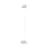 Eglo Lampadaires Salon Roccanova-L Acier Blanc 2W 270lm - 830 Blanc Chaud | IP44 - Touch Dimmable - USB-C