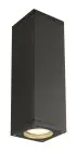 SLV Theo Aluminium Anthracite | Convient pour 2x GU10