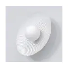 Emibig Applique Murale Vibez Acier Blanc | Convient pour 1x G9 - Max 8W