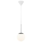 Nordlux Café Pendelarmatuur Glas Wit | Geschikt voor E27