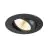 SLV New Tria 68 Spot Aluminium Zwart Rond 11W 700lm 38D - 918-930 Dim To Warm | Zaagmaat 68mm -  Beste Kleurweergave