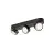 SLV Kalu Aluminium Spot Zwart 28W 4200lm - 930 Warm Wit | Beste Kleurweergave - Dimbaar