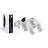 D'Lite Plafond Spot Clio Aluminium Wit Kantelbaar| Geschikt voor 4x GU10