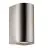 Nordlux Canto Maxi 2 Wandlamp Roestvrij Staal Up & Down | IP44 - Geschikt voor 2x GU10