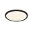 Nordlux LED Plafondlamp Oja 29 Zwart 15W 1700lm - 830-840 CCT