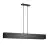 Emibig Hanglamp Gentor Staal Zwart | Geschikt voor 4x E27 - Max 15W