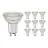 Voordeelpak 10x Noxion LED Spot GU10 4W 827 36D 345lm | Dimbaar - Zeer Warm Wit - Vervangt 50W