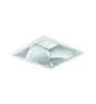 Philips LED Downlight LuxSpace Vierkant DN572B 20.9W 2600lm 80D - 830 Warm Wit | 214mm - Aluminium Reflector