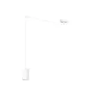 Emibig Hanglamp Traker Staal Wit | Geschikt voor 1x GU10 - Max 10W