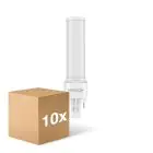 Voordeelpak 10x Noxion Lucent PL-C LED 3.6W - 840 Koel Wit | 2-Pin - Vervangt 10W