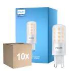 Voordeelpak 10x Philips Corepro LED Capsule G9 4.8W 570lm - 830 Warm Wit | Vervangt 60W